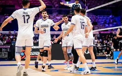 والیبال قهرمانی آسیا؛ استارت ایران با برتری قاطع مقابل نیوزیلند