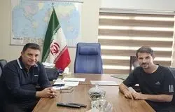 جلسه قلعه‌نویی با سرمربی تیم فوتبال جوانان
