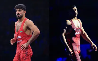 سعید اسماعیلی و غلامرضا فرخی با طلا در بین ۱۱ مرد برتر تاریخ کشتی فرنگی

