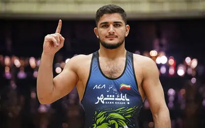 اولین طلای کشتی آزاد ایران به نام رحمانی ثبت شد
