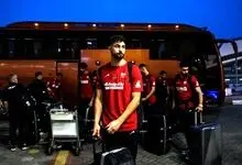 تیم ملی والیبال ایران به بلگراد رسید
