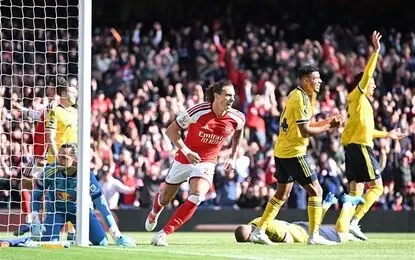 کامبک آرسنال در خانه/ توپچی‌ها با صدرنشین هم‌امتیاز شدند