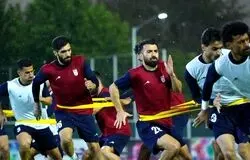 تأکید قلعه‌نویی بر نظم دفاعی در تمرین تیم ملی