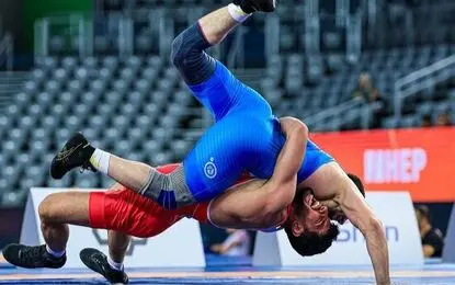 طوفان اسکو در رقابت‌های جهانی کشتی
