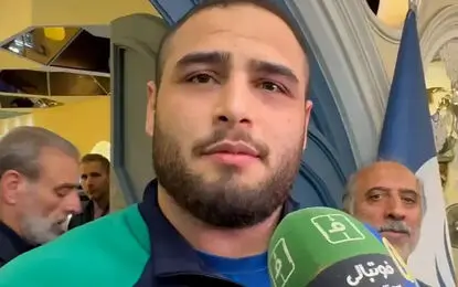 قهرمان جدید کشتی جهان: امیرحسین عشق است
