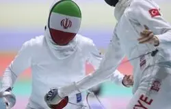 شمشیربازان ایران در بخش انفرادی قهرمانی آسیا ناکام ماندند