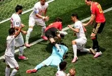 فریم به فریم با سوپرواکنش فرشته نجات تیم ملی!