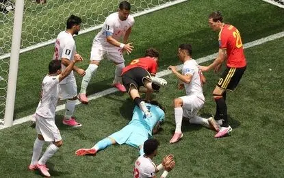 ایران تنها تیم جام جهانی که از بلژیک گل نخورد!