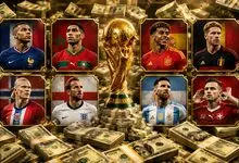 ٨ تیم راه یافته به مرحله یک چهارم نهایی جام جهانی پولدار شدند