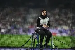 پرستو حبیبی مدال نقره گرفت