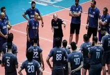 جزئیات برنامه تیم ملی والیبال ایران قبل از اعزام به قهرمانی آسیا
