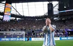 آخرین بازی «GOAT» با پیراهن آرژانتین!