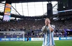 آخرین بازی «GOAT» با پیراهن آرژانتین!
