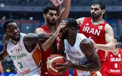 بسکتبال ایران در رنکینگ جهانی صعود کرد