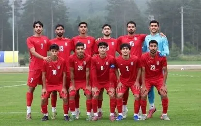 پیروزی تیم فوتبال جوانان ایران مقابل فلسطین در گام اول آسیا