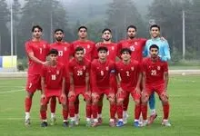 پیروزی تیم فوتبال جوانان ایران مقابل فلسطین در گام اول آسیا