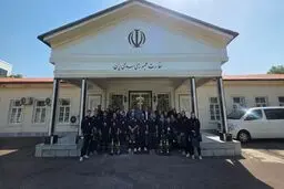 افتخارآفرینان وزنه‌برداری ایران مهمان سفیر ایران در ازبکستان