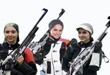 صعود هر سه نماینده ایران به دور دوم تفنگ ۵۰ متر بانوان