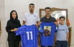 یادگاری سحرخیزان برای خانواده هوادار فقید استقلال