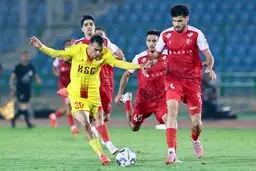 زوج جوان پرسپولیس در قائمشهر؛ زارع و ایری در آزمون بزرگ خط دفاعی