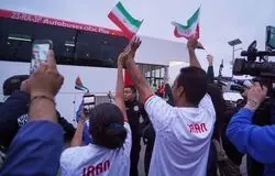 اعضای تیم ملی ایران پیام زیبای به مردم تیخوانا دادن 