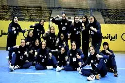 دختران هندبالیست ایران از سد هنگ کنگ عبور کردند