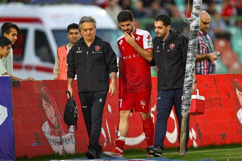خدابنده‌لو 2 بازی بعدی پرسپولیس را از دست داد
