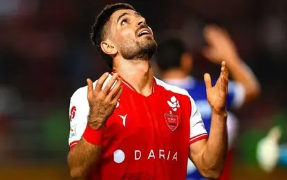 دوران مصدومیت هافبک پرسپولیس تمام شد
