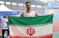 علیرضا زارع قهرمان دوی ۱۰۰ متر شد
