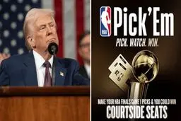 واکنش جنجالی ترامپ به گرانی بلیت فینال NBA