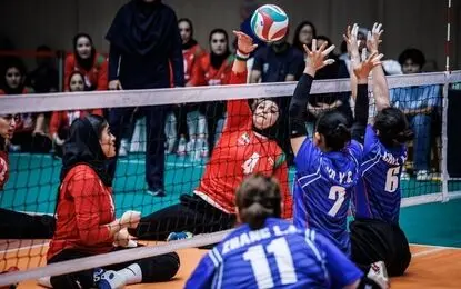 صعود تیم والیبال نشسته زنان ایران به یک چهارم نهایی قهرمانی جهان