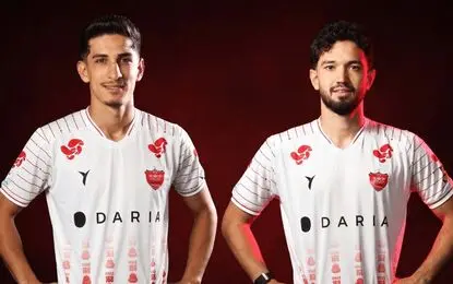 رونمایی پرسپولیس از زیباترین لباس دوم فصل