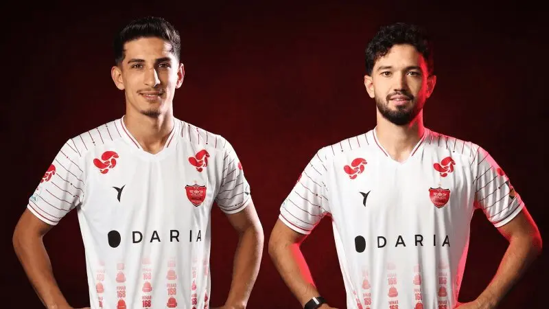 رونمایی پرسپولیس از زیباترین لباس دوم فصل