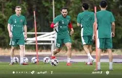 تغییر چهره عجیب اورونوف در تمرین پرسپولیس