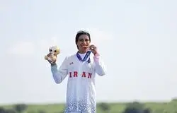 مجلل: برای این طلا زحمت کشیدم؛ مدالم را به دختران ایرانی تقدیم می کنم