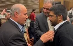 تاج به فدراسیون کشتی رفت/ دیدار و گفت‌وگو با دبیر