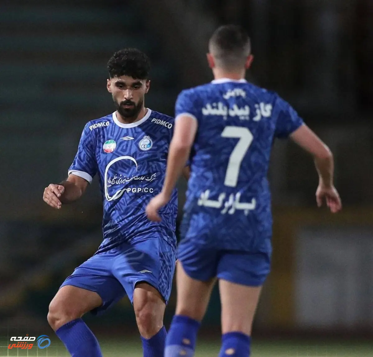اولین حضور یاسر آسانی با پیراهن شماره ۷ استقلال
