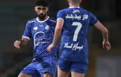 اولین حضور یاسر آسانی با پیراهن شماره ۷ استقلال