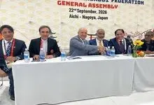 هاشمی برای چهار سال دیگر نایب رئیس فدراسیون جهانی کبدی ماند
