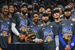 نیویورک برنده فینال کنفرانس شرق بسکتبال NBA