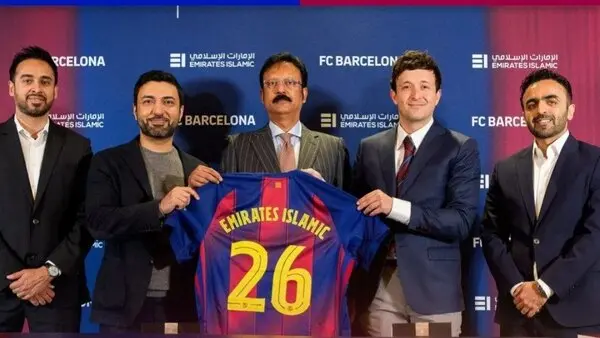 جنجال اسپانسر بارسلونا