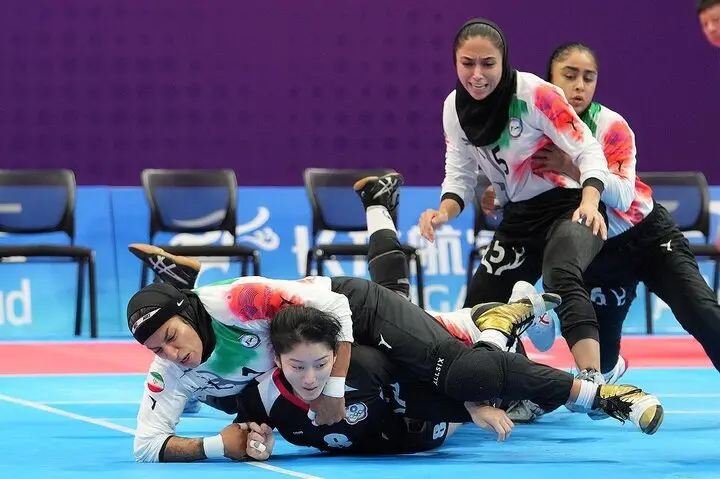 پیروزی تیم ملی کبدی زنان برابر ژاپن با ۴۳ اختلاف امتیاز
