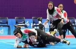 پیروزی تیم ملی کبدی زنان برابر ژاپن با ۴۳ اختلاف امتیاز
