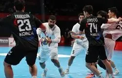 تیم هندبال مردان با کره به تساوی رسید
