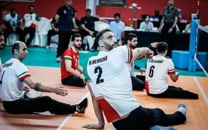 حریفان والیبال نشسته ایران در بازی‌های پاراآسیایی مشخص شدند