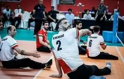 حریفان والیبال نشسته ایران در بازی‌های پاراآسیایی مشخص شدند