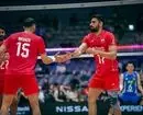 پیروزی سخت والیبال ایران مقابل اندونزی