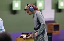 سامیه یاسی در ۱۰ متر با تپانچه هشتم شد
