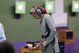 سامیه یاسی در ۱۰ متر با تپانچه هشتم شد
