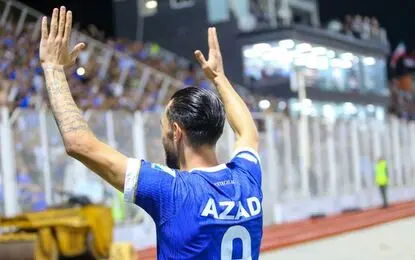 ویزا مانع سفر مهاجم استقلال به امارات شد
